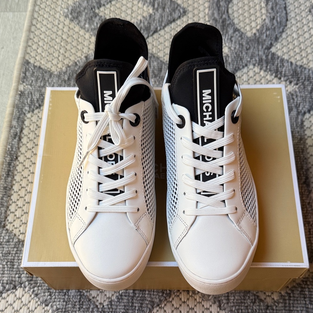 Michael Kors Lace Up Mesh Sneakers